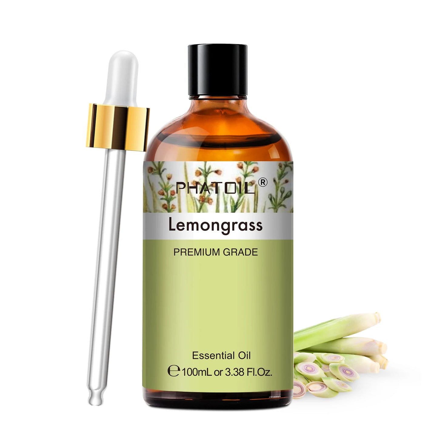 100ml Aromatherapy Essential Oil – Lavender, Rose, Vanilla, Eucalyptus & More for Diffuser & Candle Making