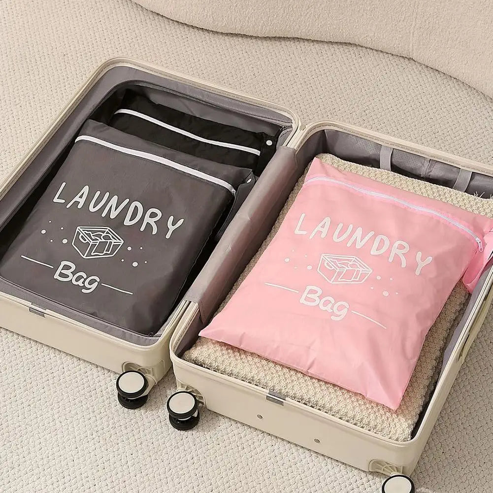 Waterproof Travel Laundry Bag – Wet Dry Organizer & Zipper