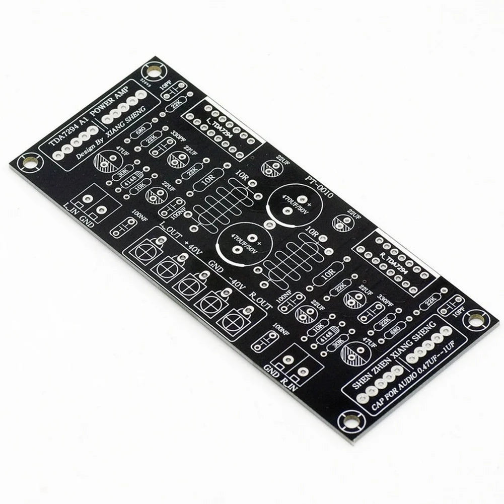 TDA7294-Based Audio Power Board DIY Construction Supporting Broad