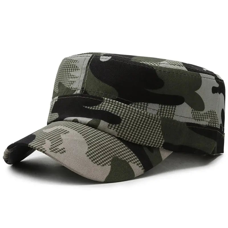 1/2Pcs Camouflage Hat Outdoor Training Military Enthusiast Camouflage Hat Summer Sunshade Hat Student Military Training Hat Peaceful Pleasures Health and Wellness 1pc style 5