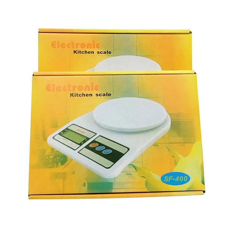 10kg X1g High-precision Digital Kitchen Electronic Scale Food and Medicinal Material Cooking Baking Cakes Measurement Scale Peaceful Pleasures Health and Wellness 1pc white