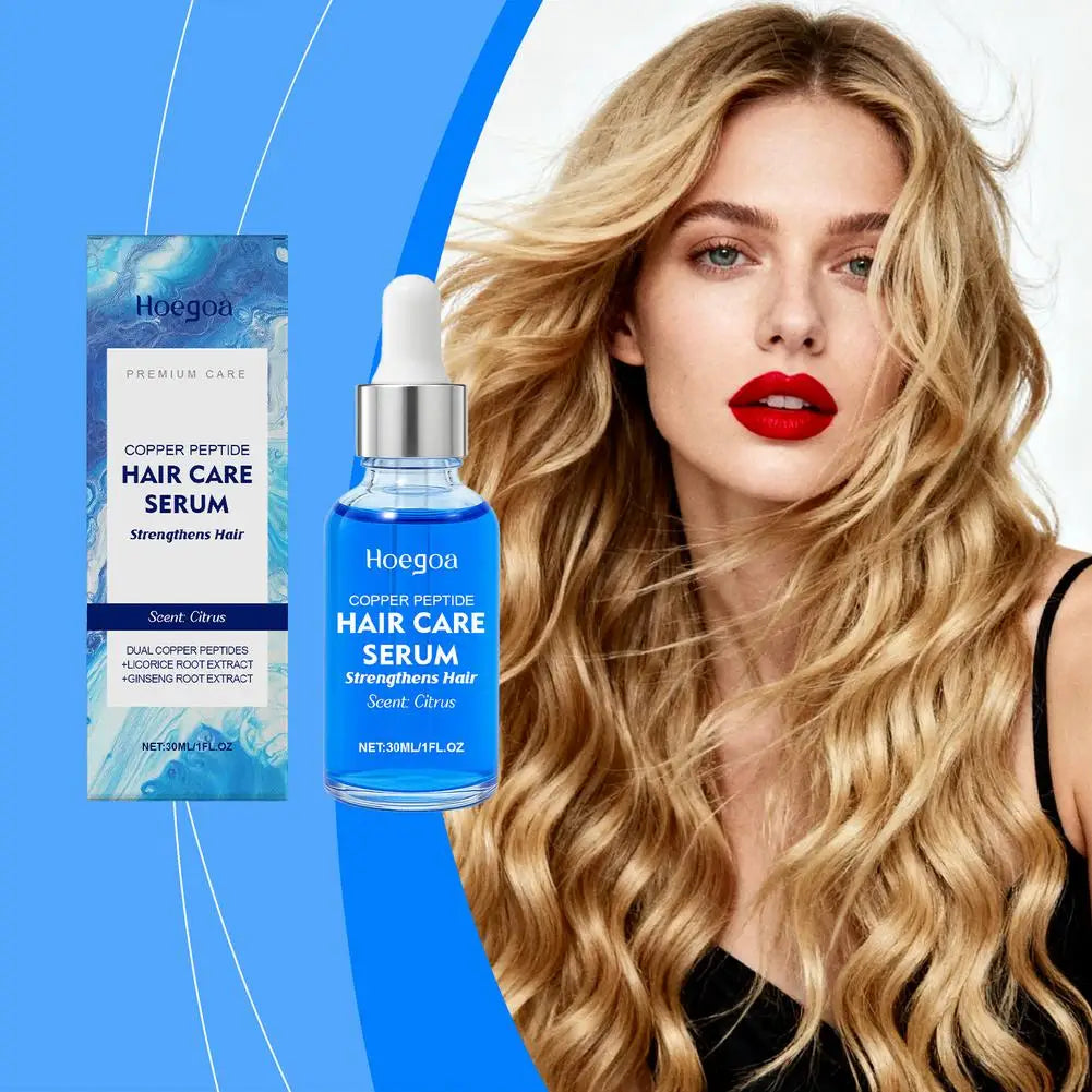 Copper Peptide & Biotin Hair Growth Serum 30ml – Fuller Hair
