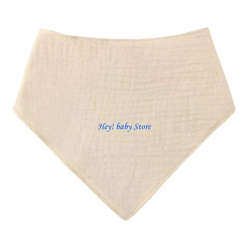 Soft Cotton Baby Feeding Bib Burp Cloth & Bandana Scarf 0-1Y