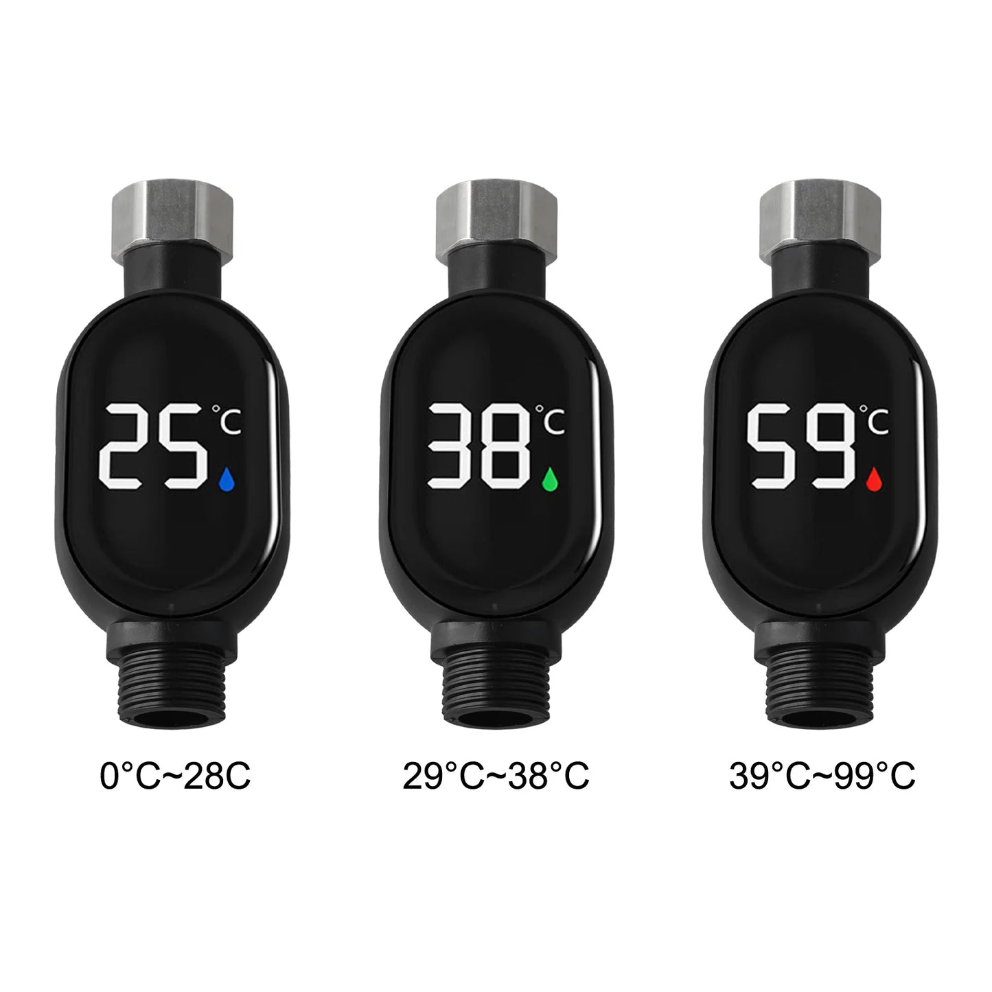 Waterproof Smart Temperature Digital Display Faucet Thermometer Bath