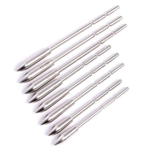 ID 3 2 Arrowheads 80 100 120 Grain Stainless Steel Arrow Point Tip Peaceful Pleasures Health and Wellness OD5.2 120Grain