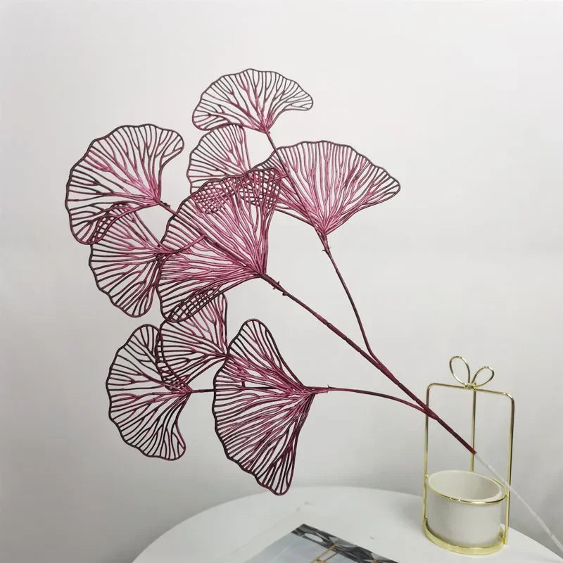 Silk Artificial Willow Bouquet | Fake Green Leaves for Home & Wedding