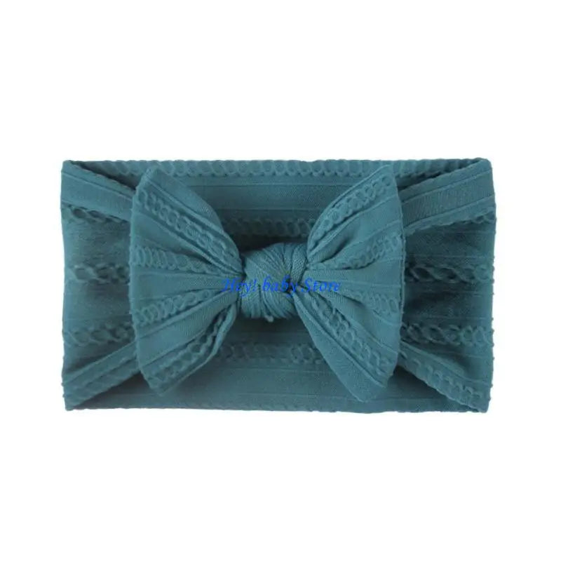 Soft Bow Headband for Baby Girls & Infants | Wide Band
