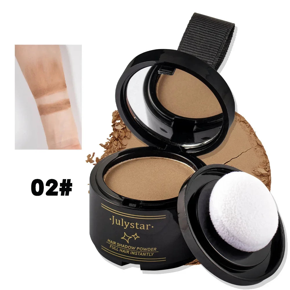 Julystar Hairline Shadow Powder – 4 Colors, Waterproof Coverage