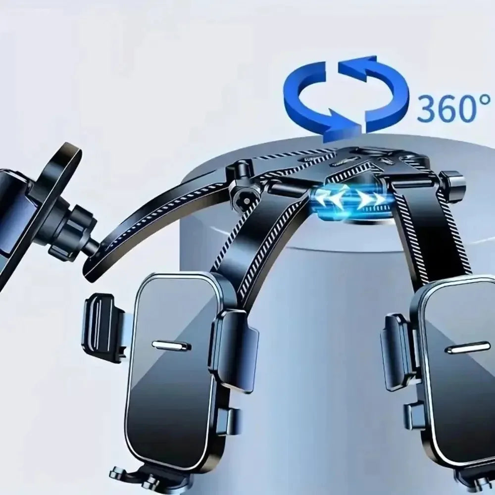 Universal Car Phone Holder Suction Cup 360° Rotating Mount