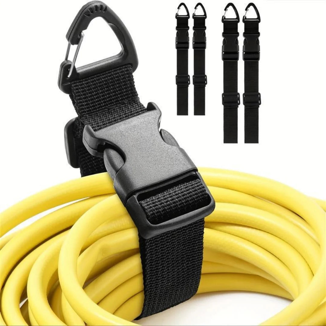 Adjustable Extension Cord Holder Organizer & Triangle Clips