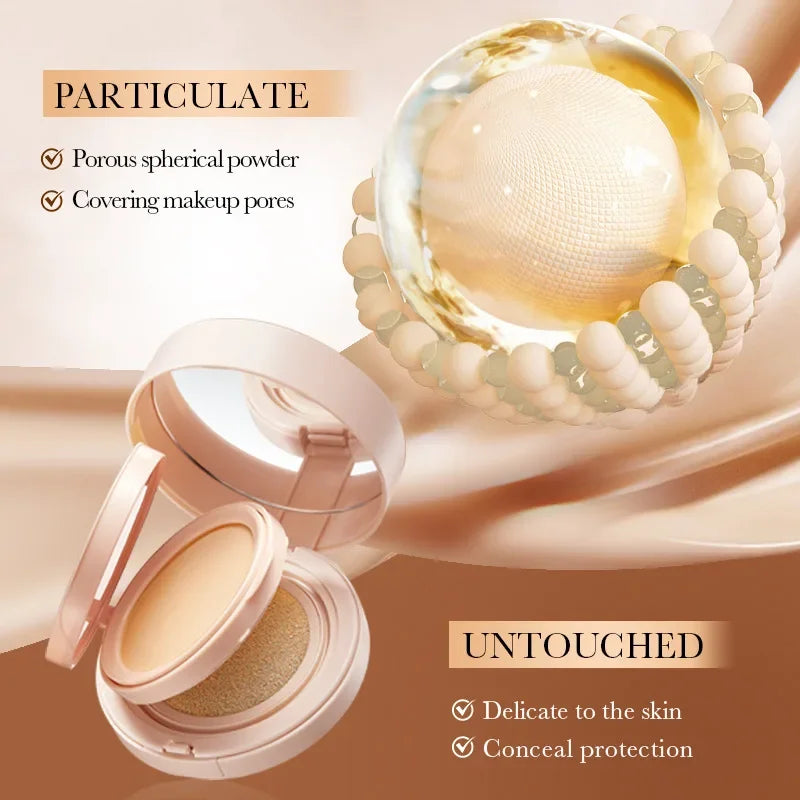 Sadoer 2-in-1 Powder Cushion BB Cream – Brightening Concealer