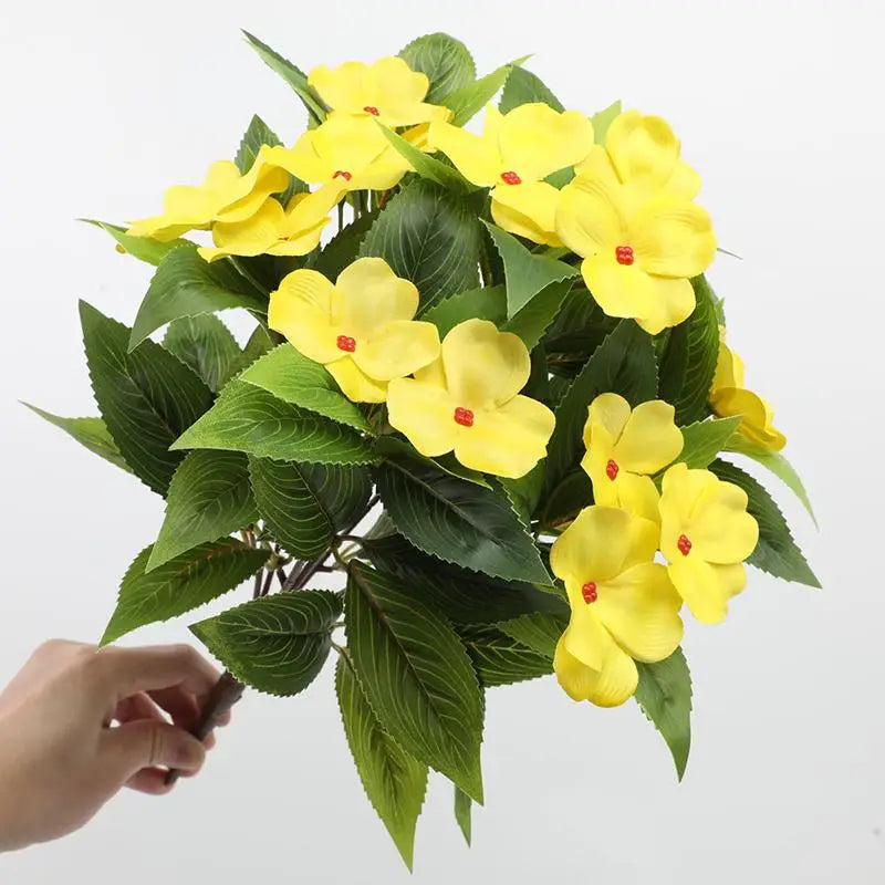 Silk Artificial Impatiens Flowers – Wedding & Home Décor