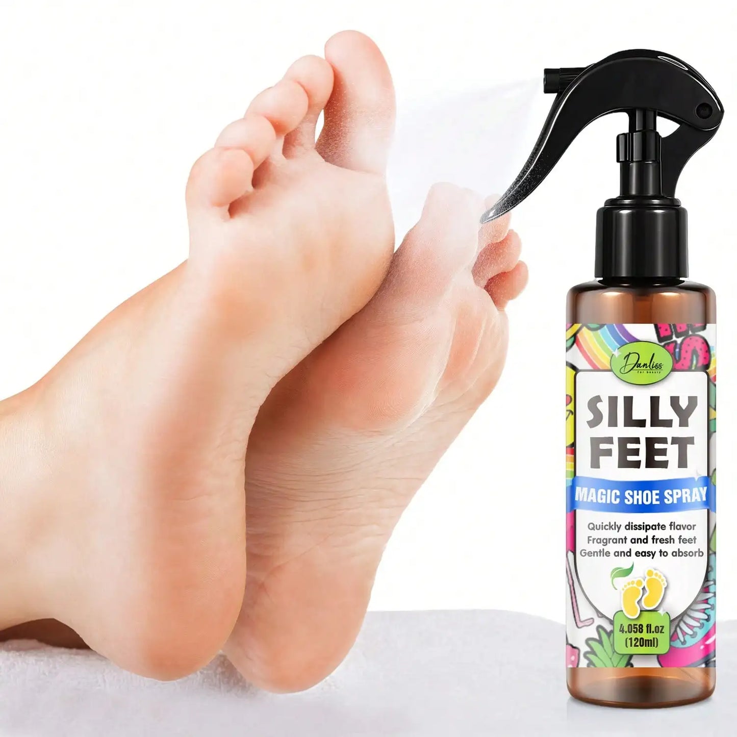 Foot & Shoe Deodorizer Spray – Natural Oils, Alcohol-Free