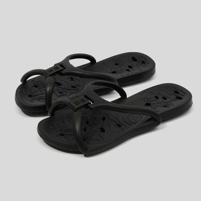 JPNTKY Men's Foldable Travel Slippers – Lightweight EVA Slides