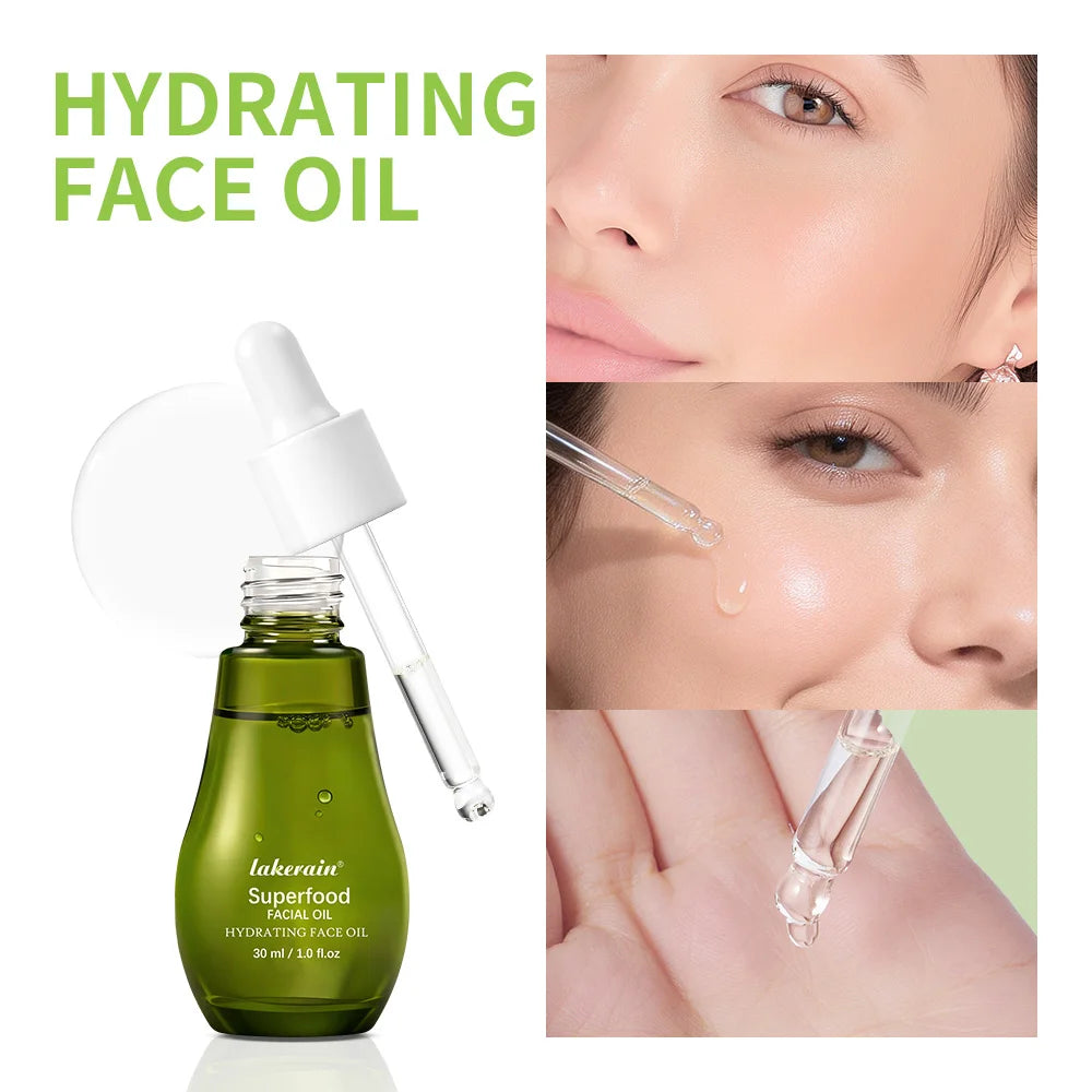 Hydrating Face Oil Antioxidant-Rich Nourishing Serum Moisturizing Hydration Improves dry Helps Refresh Dullness Skincare Peaceful Pleasures Health and Wellness 1pc