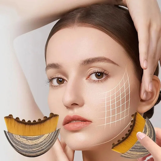 Lymphatic Facial Massage Brush | Contouring & Drainage Tool Facial Massage Brush Peaceful Pleasures Health and Wellness