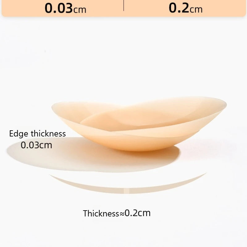 Silicone Nipple Covers – Invisible Ultra-Thin Self-Adhesive Breast Petals