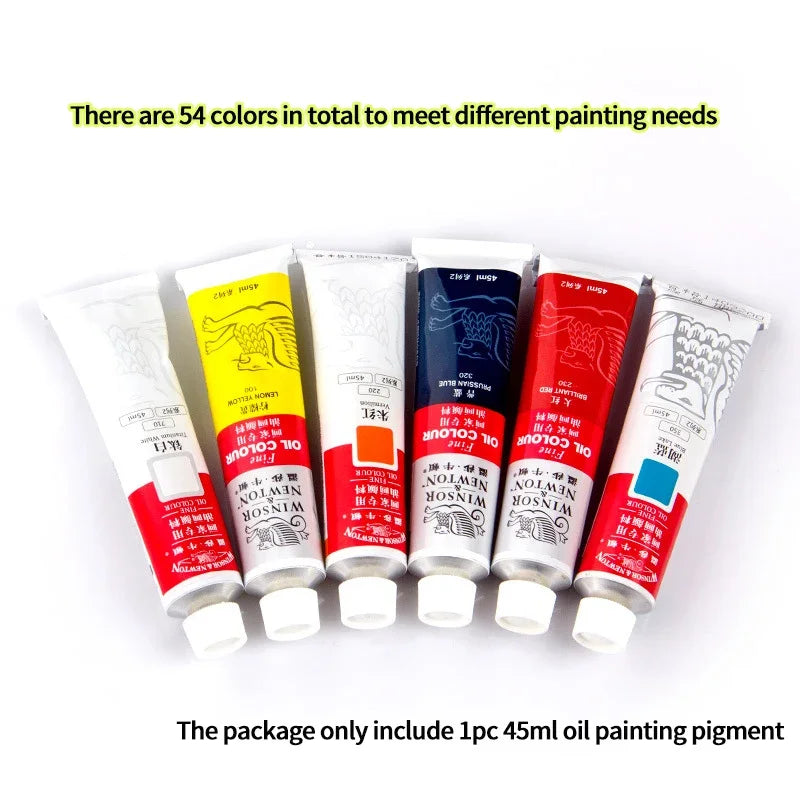 Bview Art Oil Painting Pigment Tube Acrylic Paint Artist Drawing