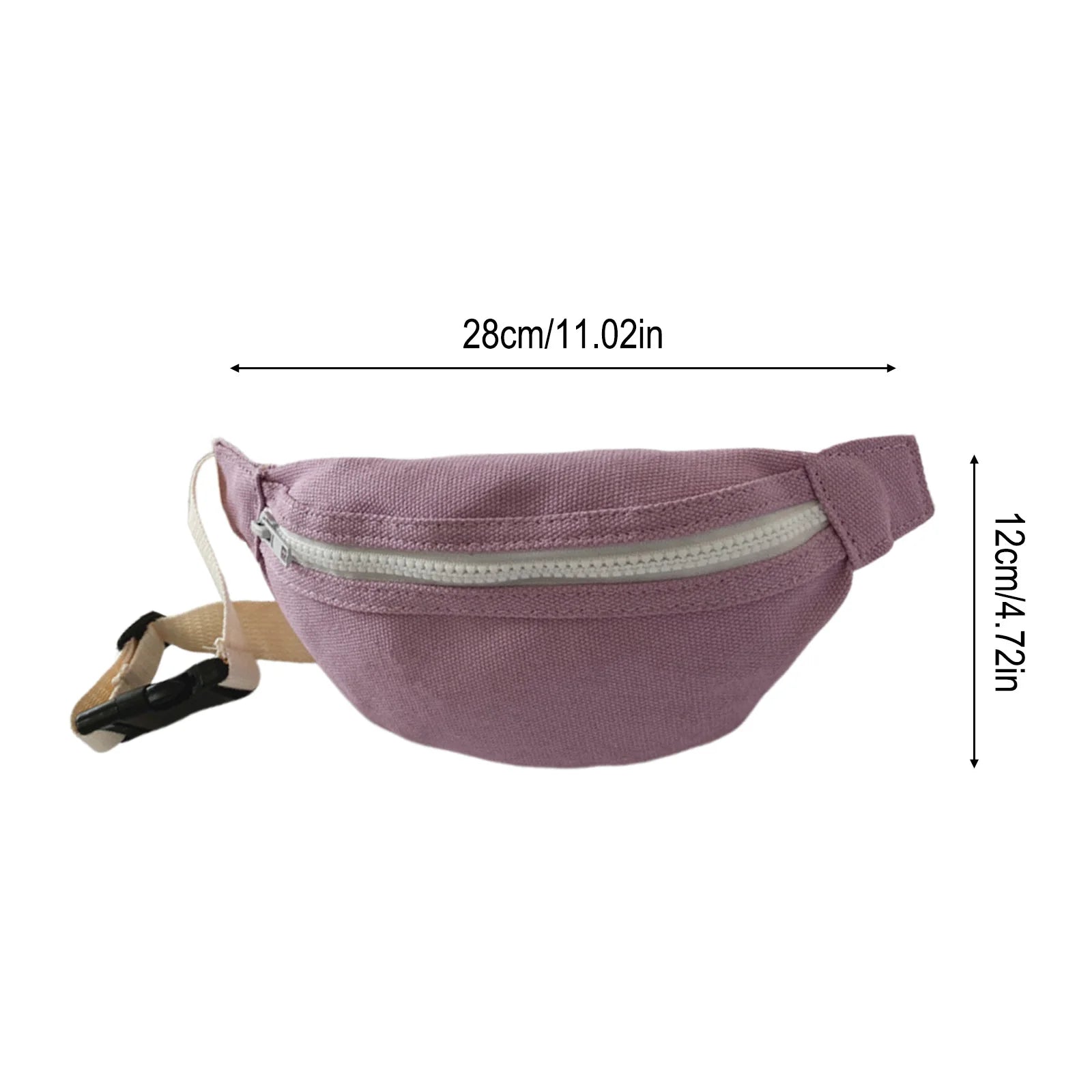 Kids Waist Bag Lightweight Polyester School Outdoor Travel Bag with Adjustable Strap Crossbody Chest Pack for Boys and Girls Peaceful Pleasures Health and Wellness