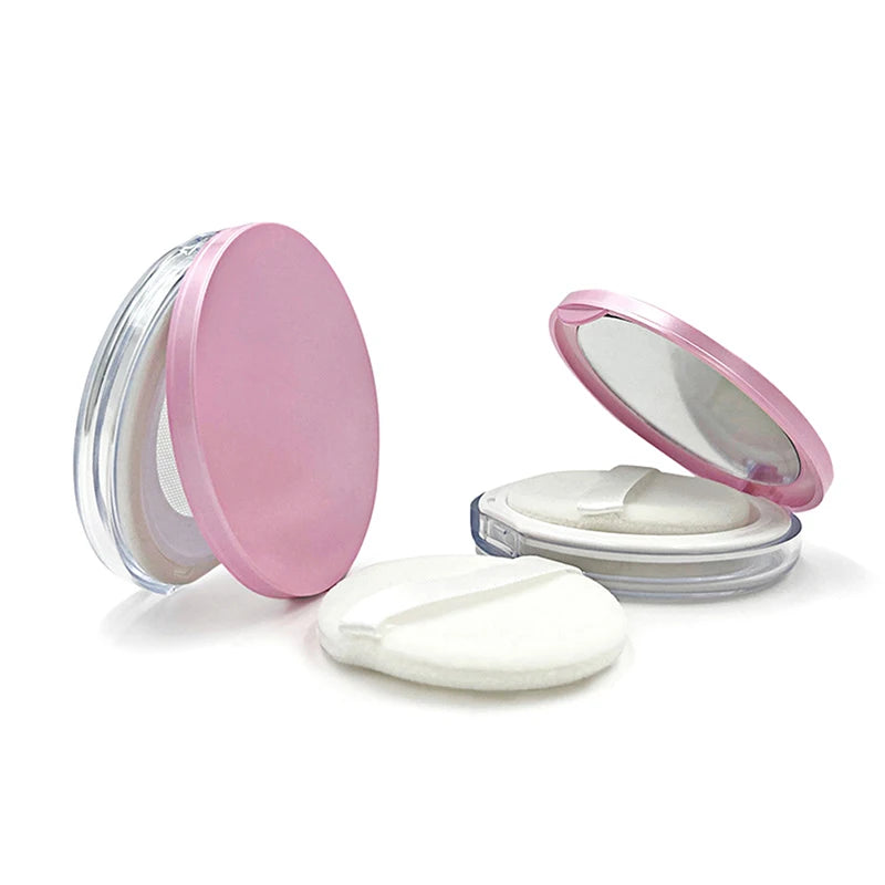 3g Portable Loose Powder Sifter Jar with Mirror | Travel Makeup