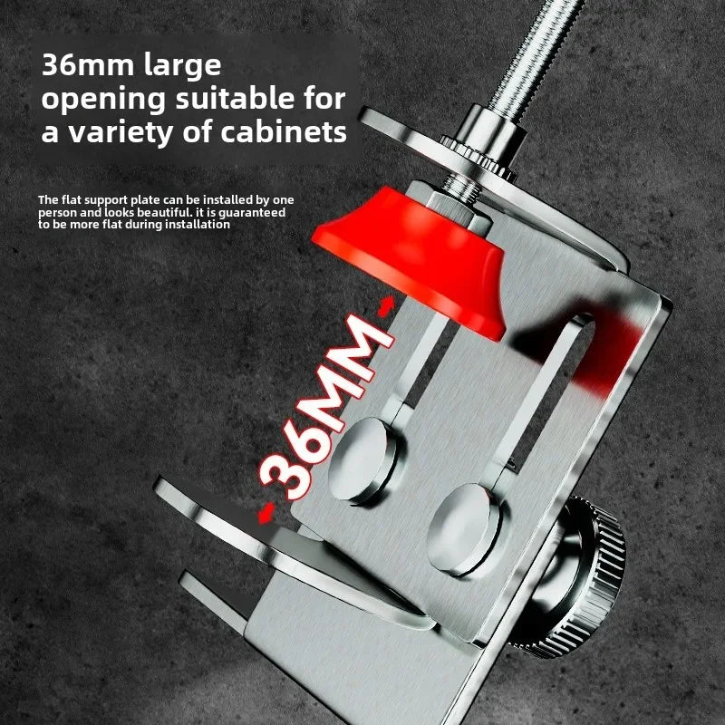 Cabinet Door Installation Jig – Steel Frame Bracket (1–5 PCS)