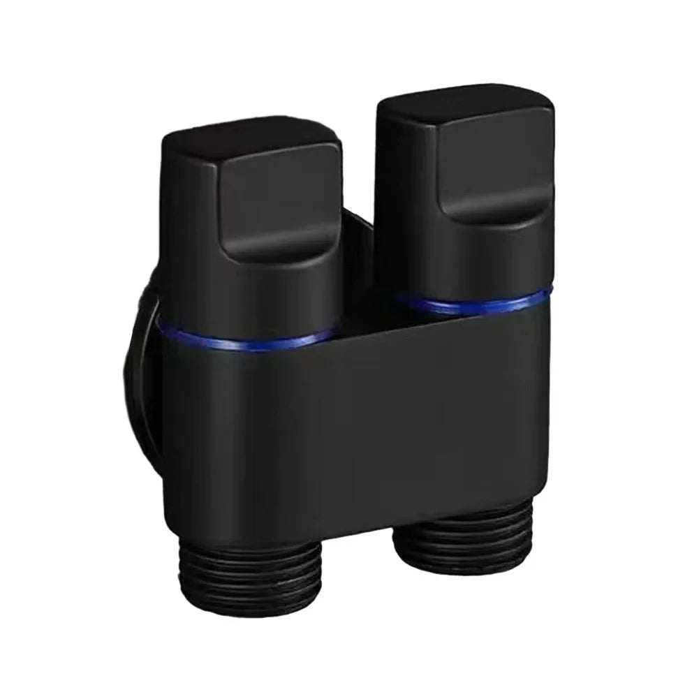 Dual Control Triangle Valve Faucet – Washing Machine & Toilet