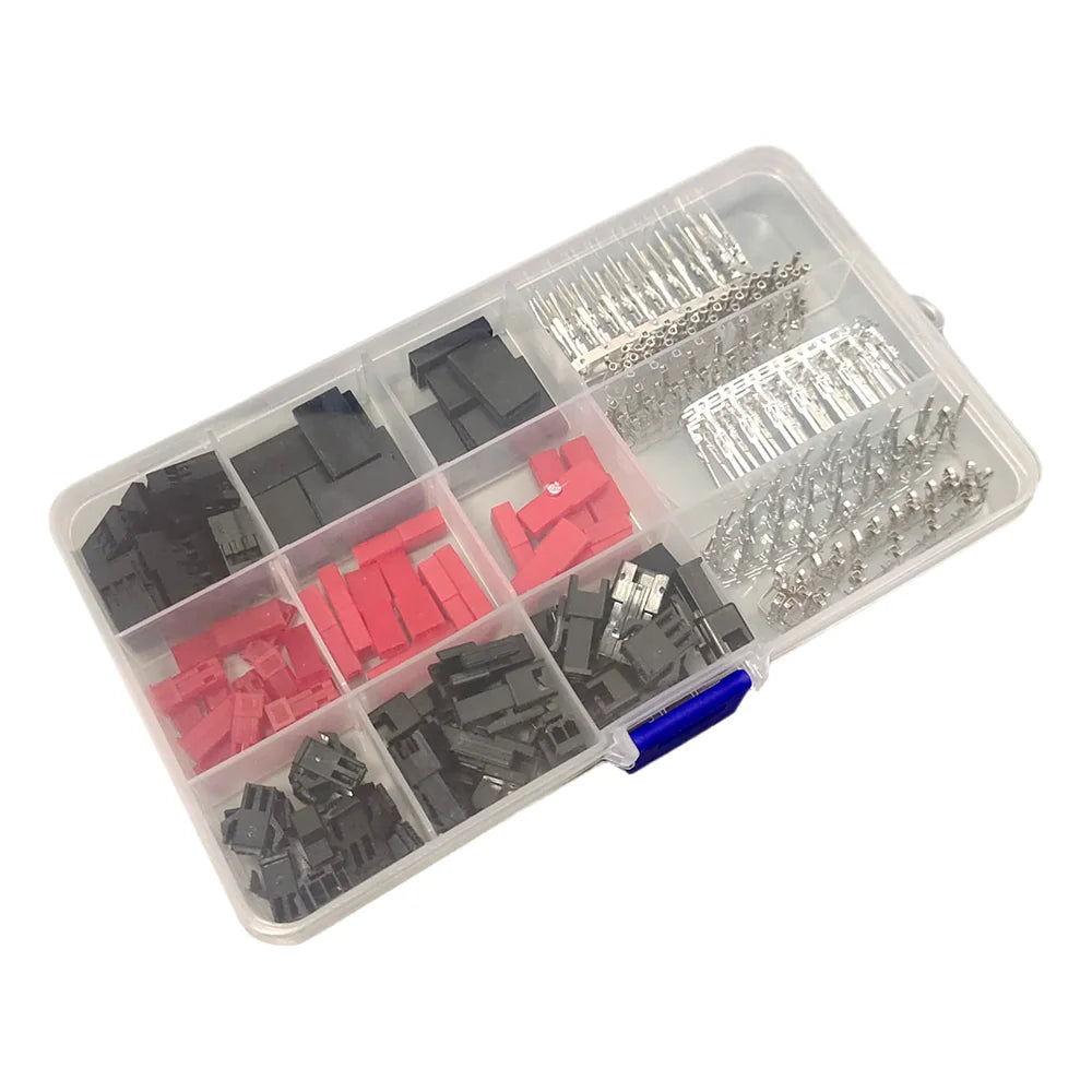 Model Airplane Unmanned Servo Connector 2.54mm JST/SM/JR 2P 3P Battery Charger DuPont Line Connection Terminal Plug Set Peaceful Pleasures Health and Wellness