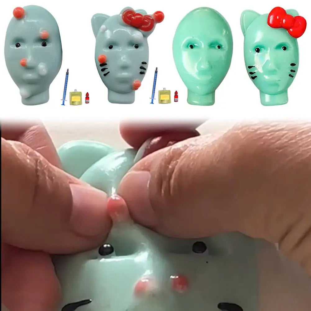 Pimple Popper Fidget Toy | Alien Squeeze Toy with Filler Tools Fidget Squeeze Toy Peaceful Pleasures Health and Wellness