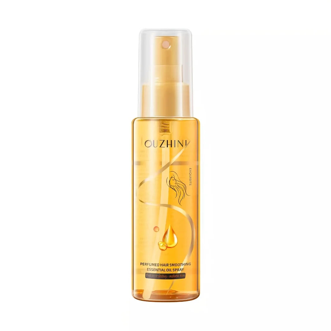 Fragrance Hair Care Essential Oil Spray, Fragrance Hair Conditioner, Smooth Hair Care Essential Oil to Prevent Frizz, Moisturizing and Nourishing, Long-Lasting Fragrance Hair Care Essential Oil Spray 100Ml/Bottle-1 Bottle Peaceful Pleasures Health and Wellness 1 Bottle