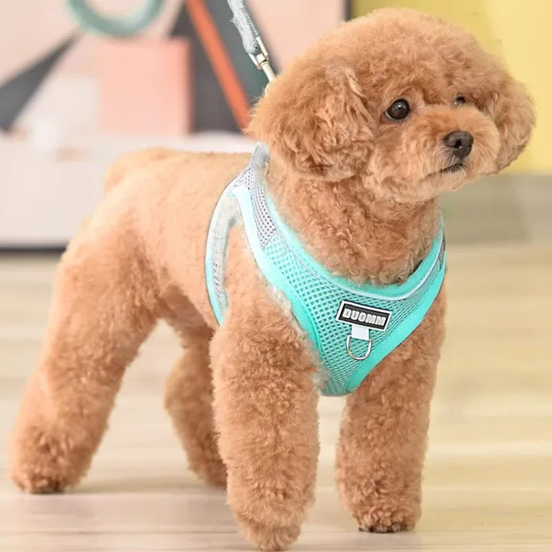 Small Dog Chest Harness Sling – Reflective Puppy Vest