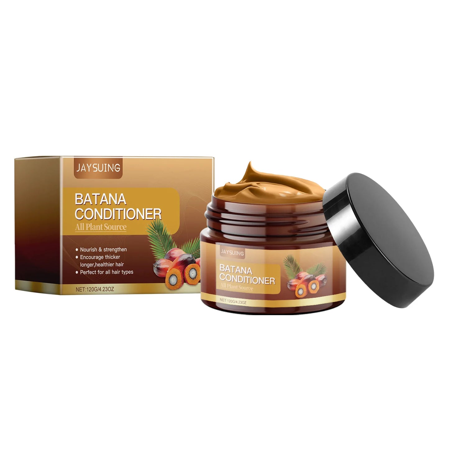Hair Care Product Batana Oil Shampoo Conditioner Repair Split Ends Frizzy Damage Moisturize Smooth Shiny Keratin Hair Mask Serum Peaceful Pleasures Health and Wellness Hair Conditioner
