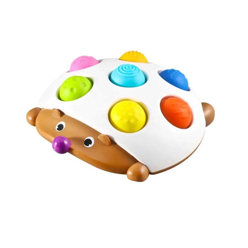 Hedgehog Bubble Sensory Toy | Baby Hand-Eye Coordination Sensory Fidget Toy Peaceful Pleasures Health and Wellness A