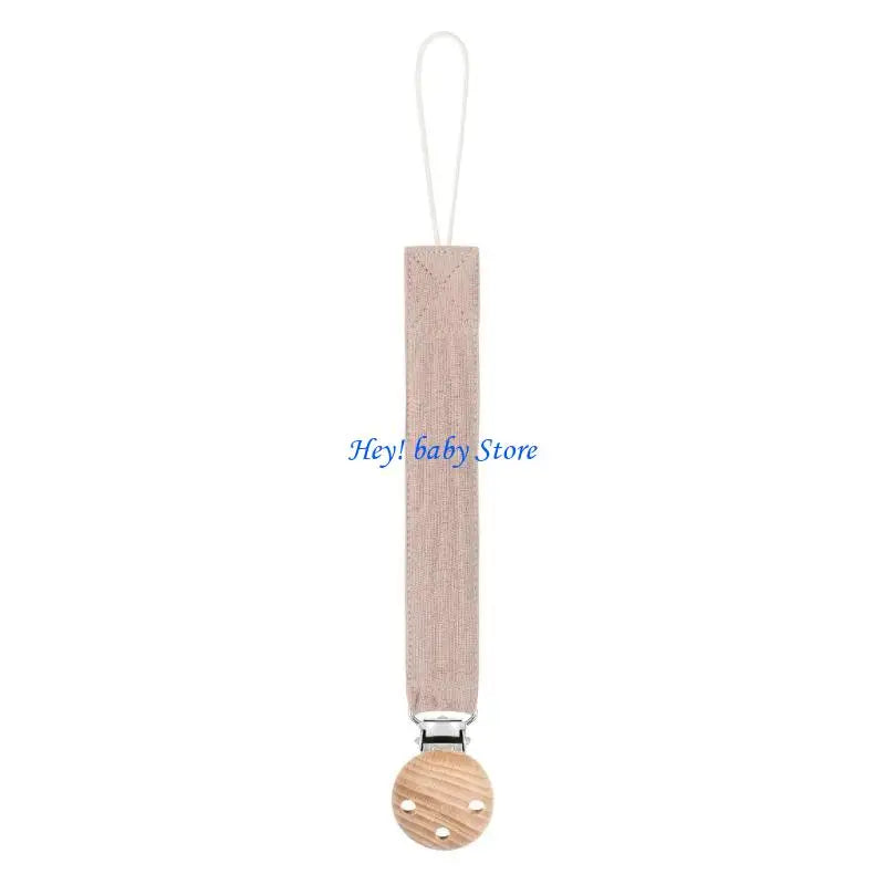 Baby Pacifier Clip Cotton Rope Teether Soother – 25 Colors