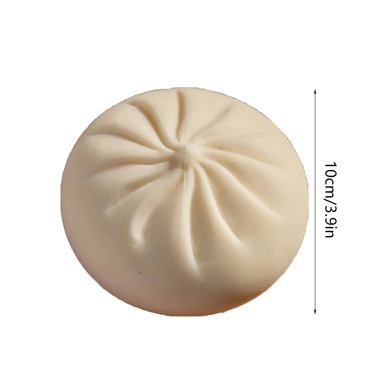 Colorful Dumpling Squishes Stress Balls Fidget Sensory Toys Simulation Food Squishies Bun with Steamer Squeeze Dough Ball Gifts Peaceful Pleasures Health and Wellness