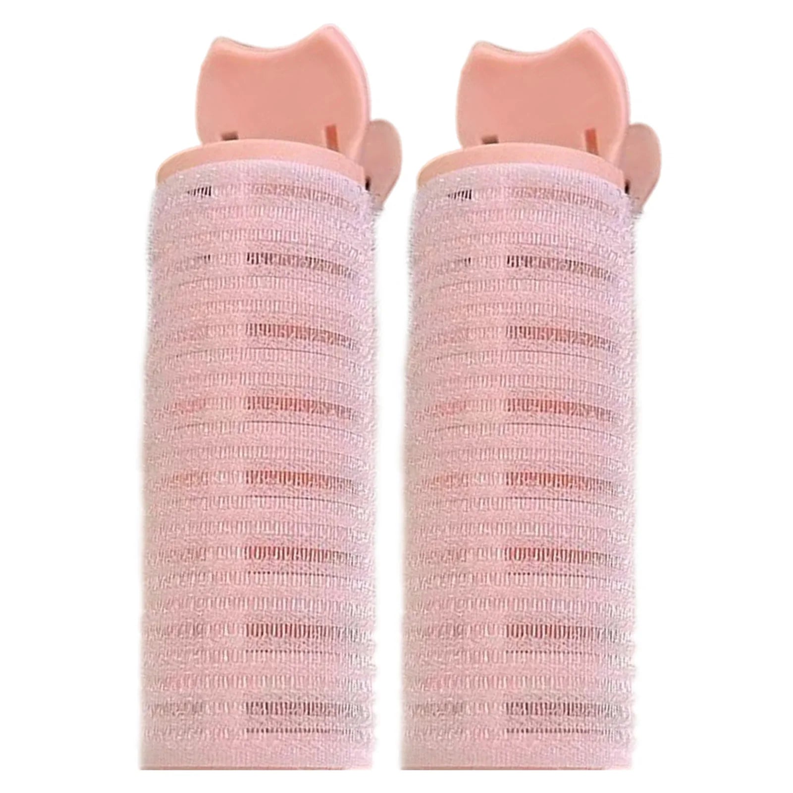 Natural Hair Root Fluffy Clips – Volumizing Styling Set (2pcs) Hair Styling Clips Peaceful Pleasures Health and Wellness Pink