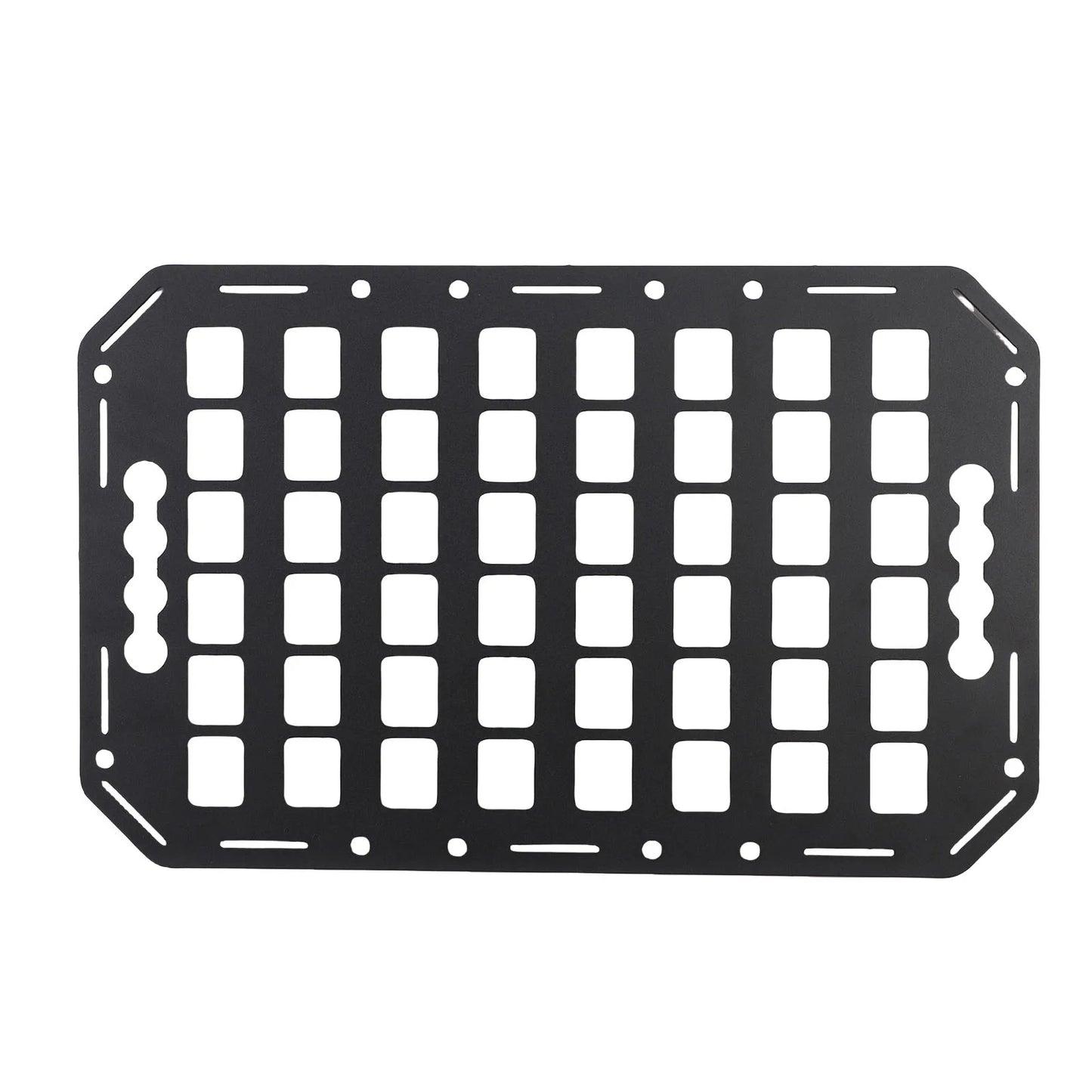 Aluminum Truck Bed MOLLE Panel 432x273mm | L Track Mount