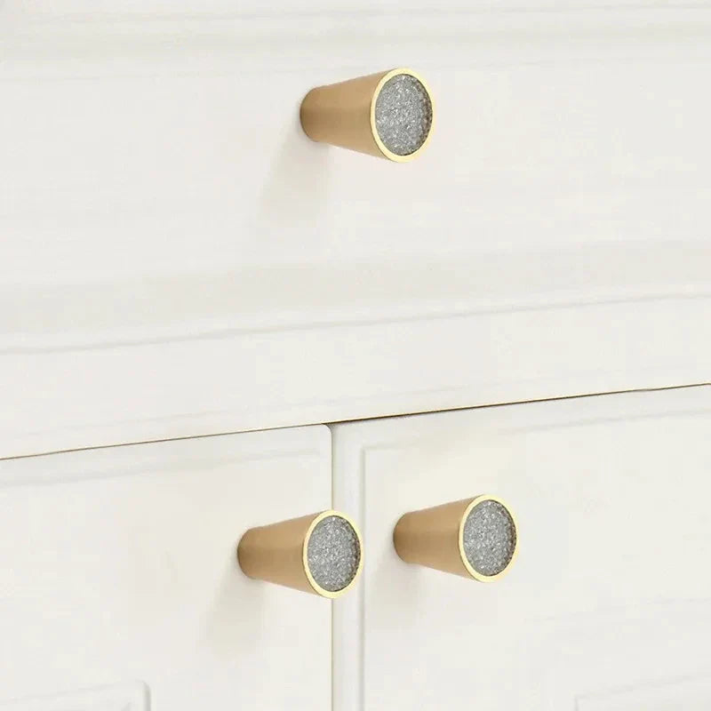 Zinc Alloy Heart & Clover Cabinet Knob | Drawer Handle