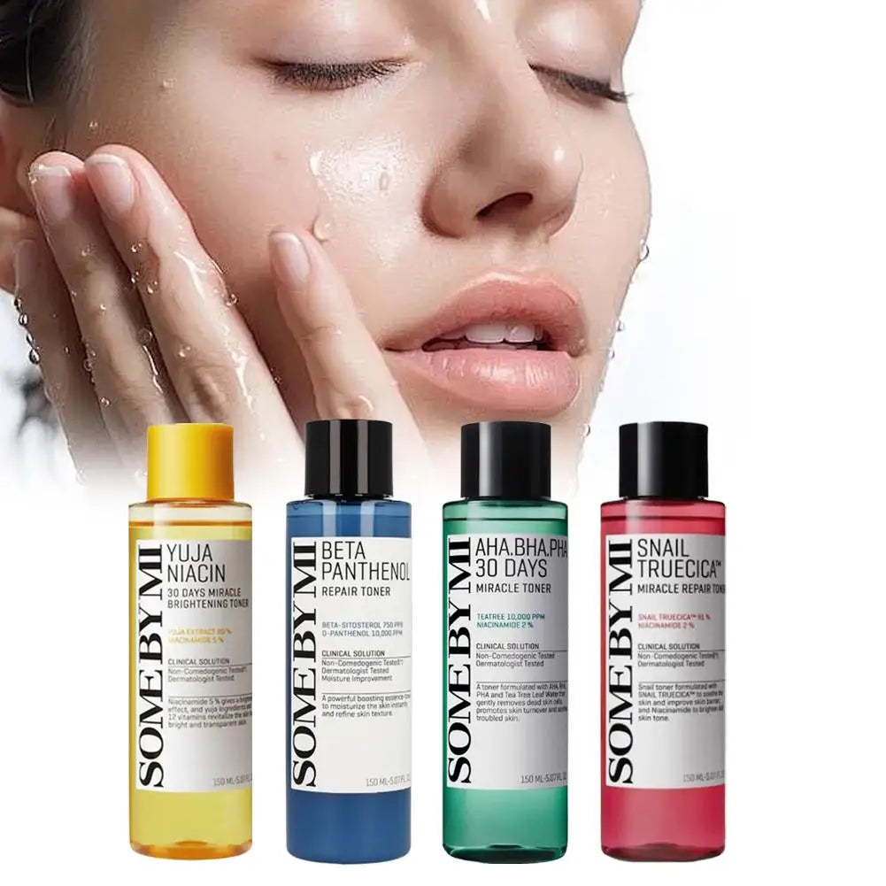SOME BY MI AHA BHA PHA 30 Days Miracle Skin Care Lotion Face Cream and Cleanser Made from Tea Tree Leaf Water for Sensitive Skin Peaceful Pleasures Health and Wellness