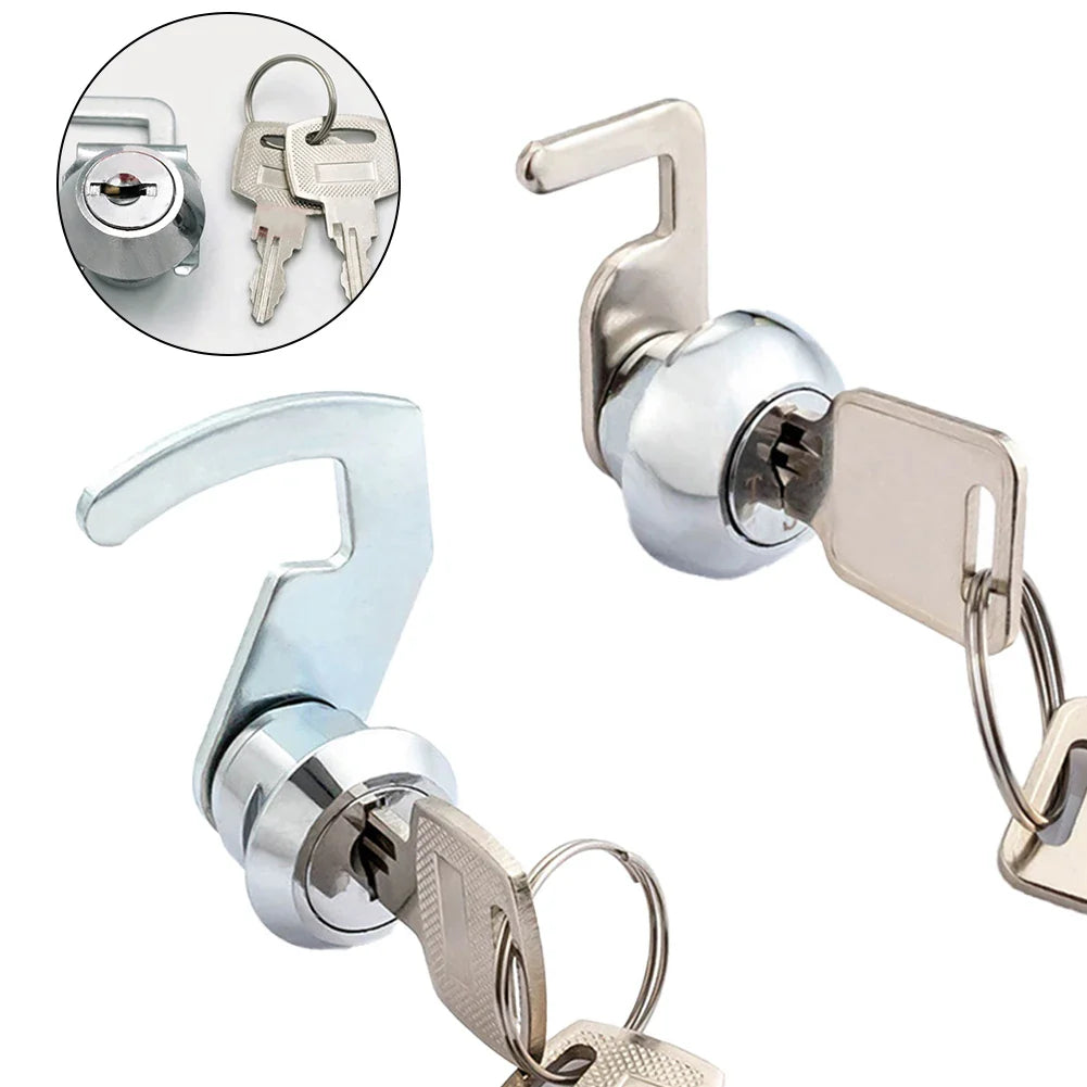 Zinc Alloy Cam Lock with Quick Clip | Cabinet & Cash Drawer