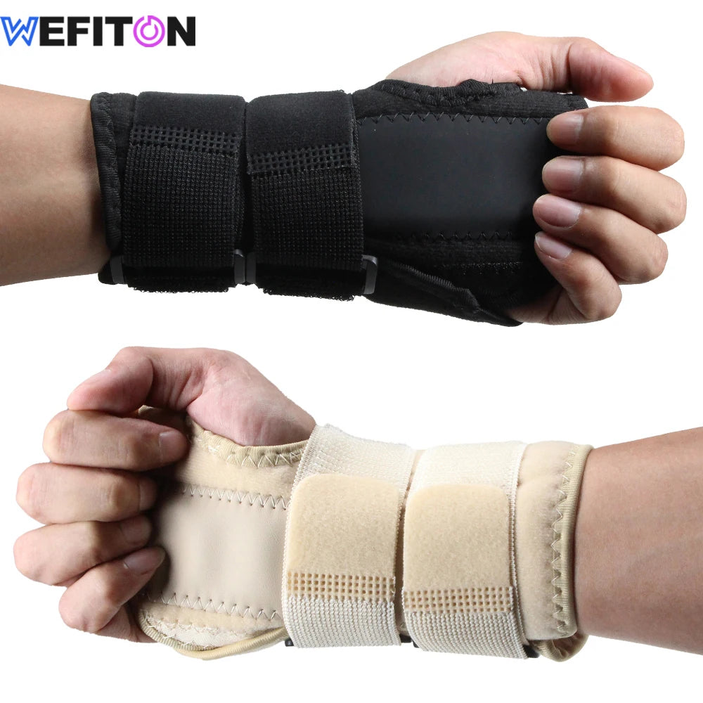 WEFITON Wrist Brace Carpal Tunnel | Metal Splint Left & Right Wrist Brace Splint Peaceful Pleasures Health and Wellness