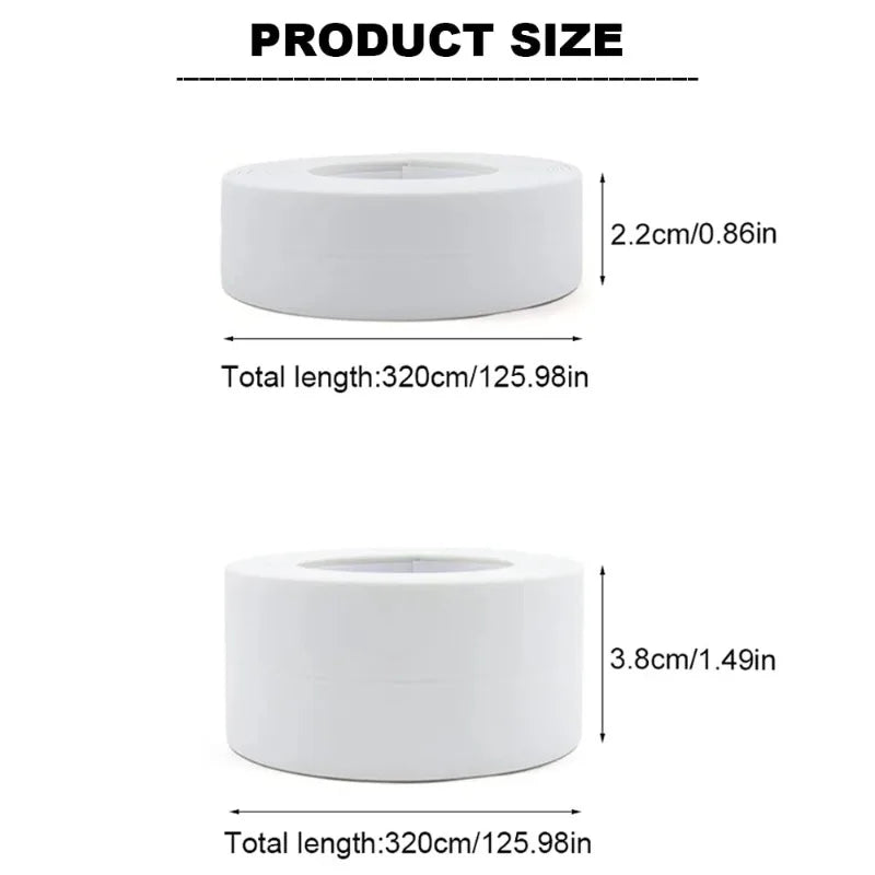 Anti-Mold Waterproof Caulk Sealing Tape – Kitchen & Bathroom