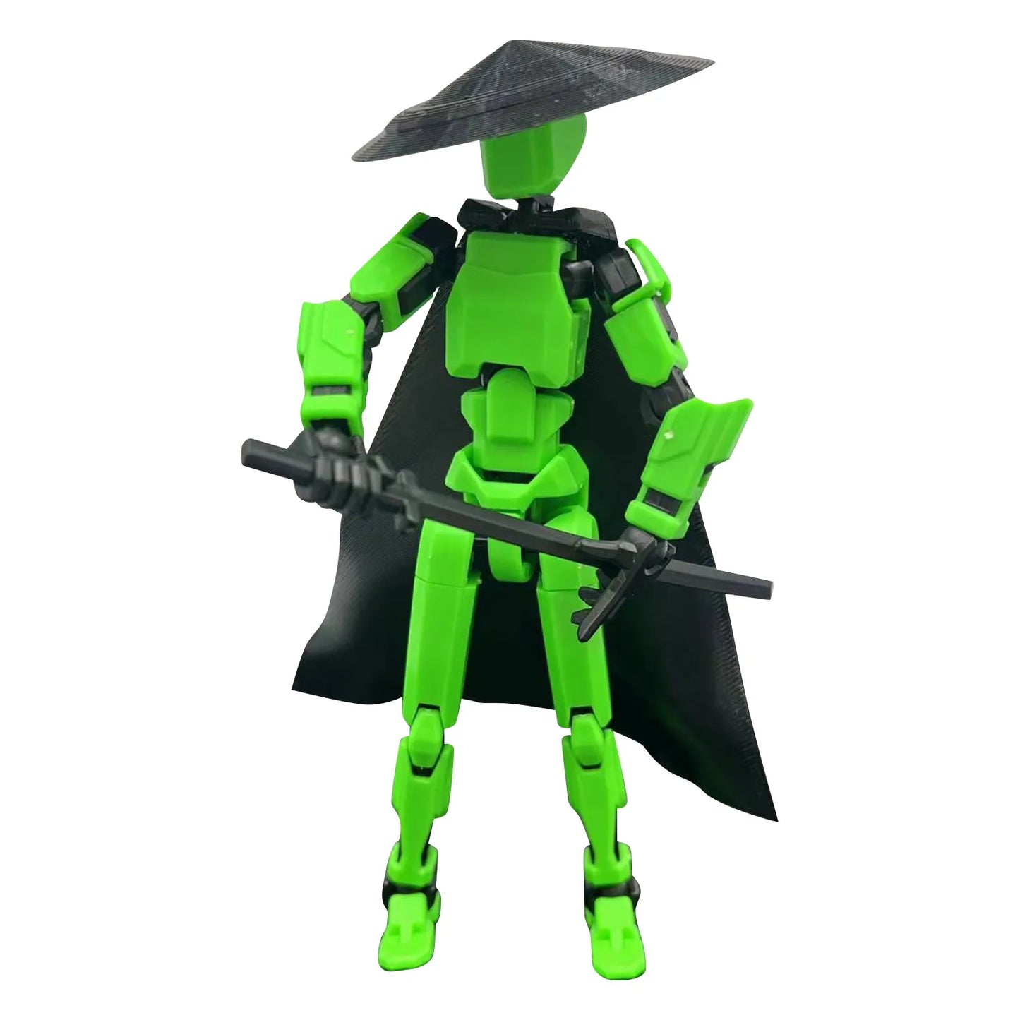 Lucky 13 3D Printed Posable Robot Action Figure | Collectible