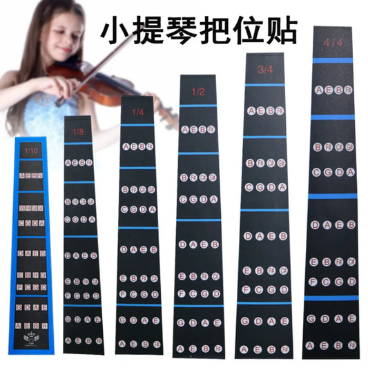 1 8-4 4 Violin Intonation Stickers Fretboard Marker Beginners Peaceful Pleasures Health and Wellness