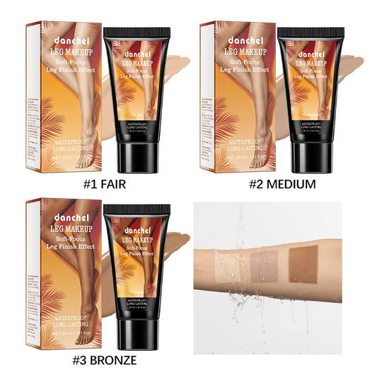 Airbrush Leg Body Foundation 30ml – Waterproof & Sweatproof Body Foundation Peaceful Pleasures Health and Wellness