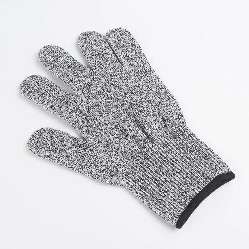 Level 5 Cut-Resistant Work Gloves – Anti-Slip HPPE Safety