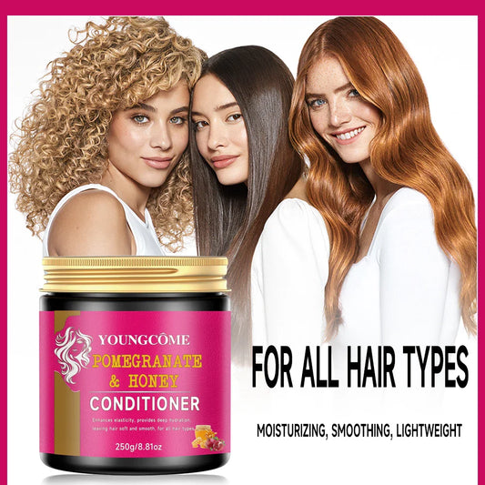 Pomegranate & Honey Leave-In Conditioner for Curly Hair 250g Leave-In Conditioner Oasis Select