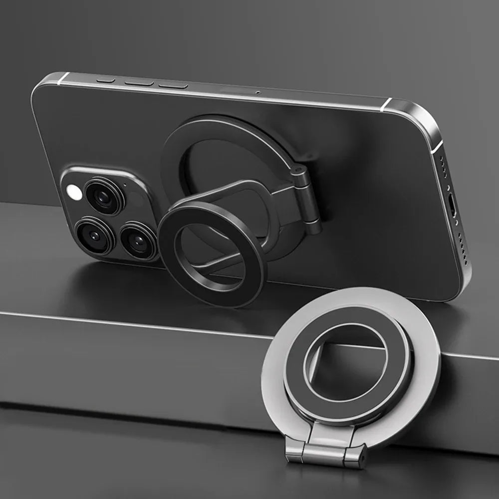 Magnetic Phone Ring Stand Kickstand Grip – iPhone & Android