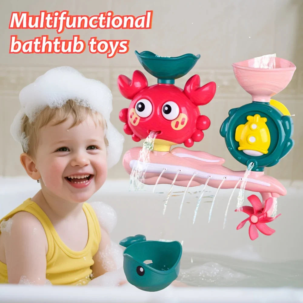 Kids Bath Tub Toys Set – Baby & Toddler Bathtub Gift