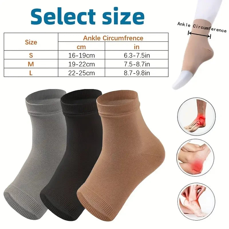 1 Pair Of Ultra-thin High Elastic Sports Ankle Protector, Basketball Dance Fitness Ankle Protector Anti-sprain Ankle Protector Peaceful Pleasures Health and Wellness