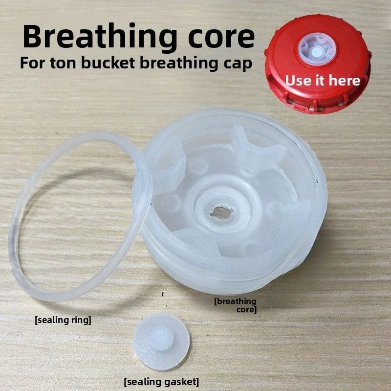 100mm IBC Tank Valve Replacement Cap – Plastic Lid & Gasket